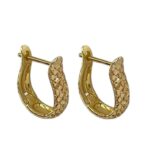 گوشواره زنانه ژوپینگ مدل اجری کد E6534