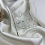 دستبند زنانه بنگل مینیمال مدل لوزی کد B5501