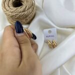 گوشواره زنانه ژوپینگ مدل اینه ای کد E6544