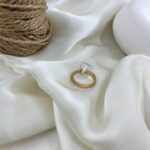 انگشتر زنانه ژوپینگ مدل مروارید کد R51892