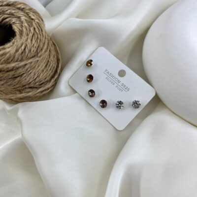گوشواره زنانه مدل سنگ سواروسکی کد E6548