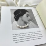 گردنبند زنانه مدل مروارید باروک اصل کد N5292