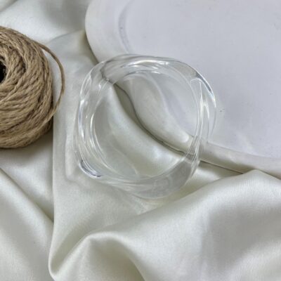 دستبند زنانه بنگل مدل رزین کد B5590