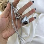 آویز کیف چارم بگ قلب کد J4203