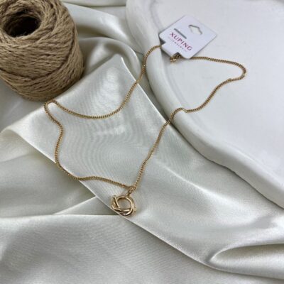 گردنبند زنانه ژوپینگ مدل گره کد N5227