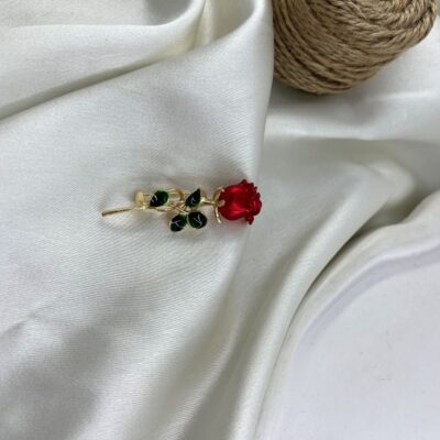 گل سینه مدل گل رز کد G4194