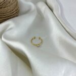 انگشتر پا و بند انگشتی زنانه مدل نگین دار کد A4597