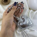 آویز کیف چارم بگ قلب کد J4203