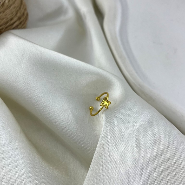 انگشتر پا و بند انگشتی زنانه مدل پروانه کد A4599