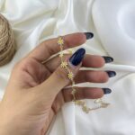 پابند زنانه مدل بابونه کد A4642
