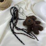 آویز کیف چارم بگ سگ پشمی پودل کد J4170