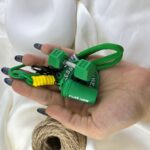 آویز کیف چارم بگ جاکلیدی مدل ماگ دمبل وزنه کد J4187