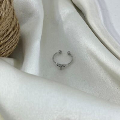 انگشتر پا و بند انگشتی زنانه مدل دم وال کد A4624