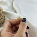 انگشتر پا و بند انگشتی زنانه مدل گربه کد A4593
