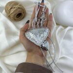 آویز کیف چارم بگ قلب کد J4203