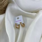 گوشواره زنانه ژوپینگ مدل اجری کد E6534