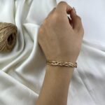 دستبند زنانه ژوپینگ مدل بافت کد B5539