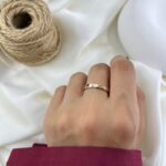 انگشتر زنانه ژوپینگ مدل مروارید کد R51892