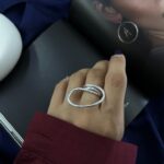انگشتر زنانه مدل پیچی کد R51890