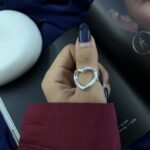 انگشتر زنانه مدل قلب کد R51883