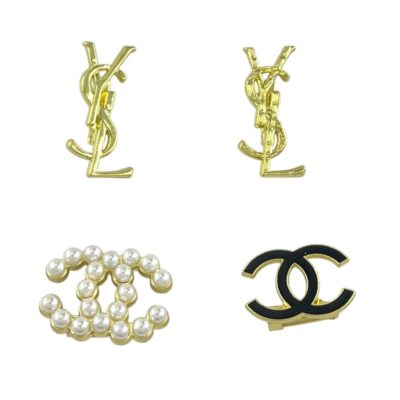 گل سینه مدل شنل وای اس ال مروارید کد G4187