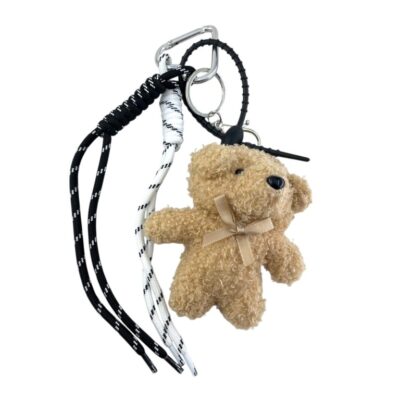 آویز کیف چارم بگ سگ پشمی پودل کد J4169