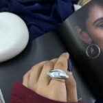 انگشتر زنانه مدل اینه ای کد R51881
