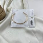 دستبند زنانه ژوپینگ بنگل مدل موج کد B5524