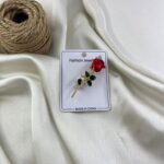 گل سینه مدل گل رز کد G4194