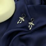گوشواره زنانه مدل پاپیون کد E6540