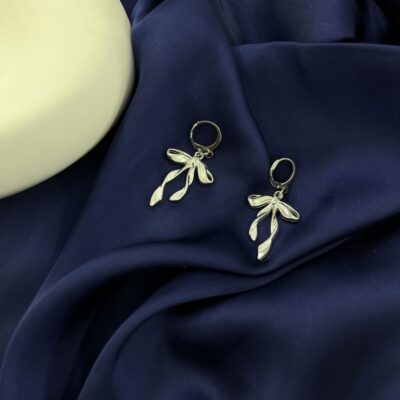 گوشواره زنانه مدل پاپیون کد E6540