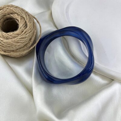 دستبند زنانه بنگل مدل رزین کد B5589