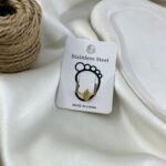 انگشتر پا و بند انگشتی زنانه مدل برگ کد A4600