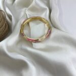 دستبند زنانه بنگل میناکاری کد B5514