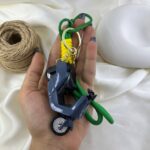 آویز کیف چارم بگ جاکلیدی مدل موتور کد J4182