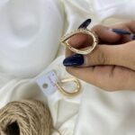گوشواره زنانه ژوپینگ مدل ورساچه کد E6531