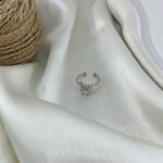 انگشتر پا و بند انگشتی زنانه مدل پروانه کد A4613