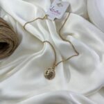 گردنبند زنانه ژوپینگ مدل سکه کد N5297