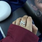 انگشتر زنانه مدل پاپیون کد R51877