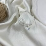دستبند زنانه بنگل مینیمال مدل ستاره کد B5511