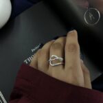 انگشتر زنانه مدل پیچی کد R51885