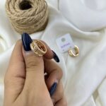 گوشواره زنانه ژوپینگ مدل ورساچه کد E6535