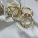 دستبند زنانه بنگل میناکاری کد B5514