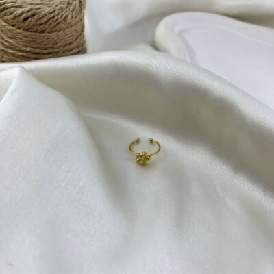 انگشتر پا و بند انگشتی زنانه مدل گل کد A4595