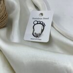انگشتر پا و بند انگشتی زنانه مدل پروانه کد A4613