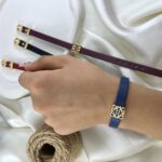 دستبند زنانه چرمی مدل لووه کد B5538