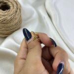 انگشتر پا و بند انگشتی زنانه مدل برگ کد A4598