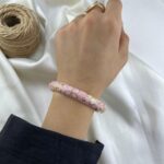 دستبند زنانه بنگل مدل میناکاری B5513