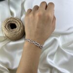 دستبند زنانه ژوپینگ مدل مستطیل کد B5534