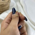 انگشتر پا و بند انگشتی زنانه مدل نگین دار کد A4597